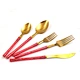 flatware set for 2